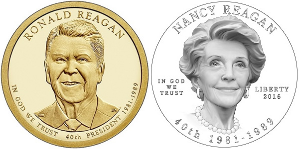 2016-US-Mint-Presidential-$1-Coin-&-First-Spouse-Medal-Set:-Ronald-Reagan-Available-July-5th